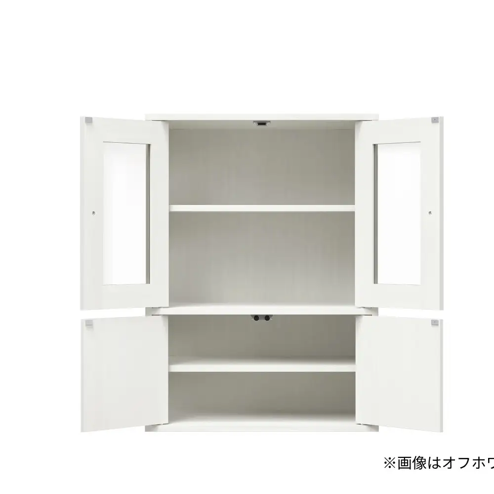 ガラスキャビネット GKNｰ9060R ナチュラル