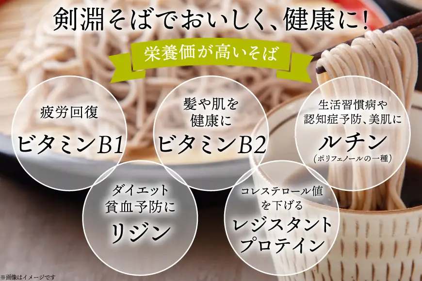 そば 剣淵そば 200g 4袋 [レークサイド桜岡 北海道 剣淵町 14656383]