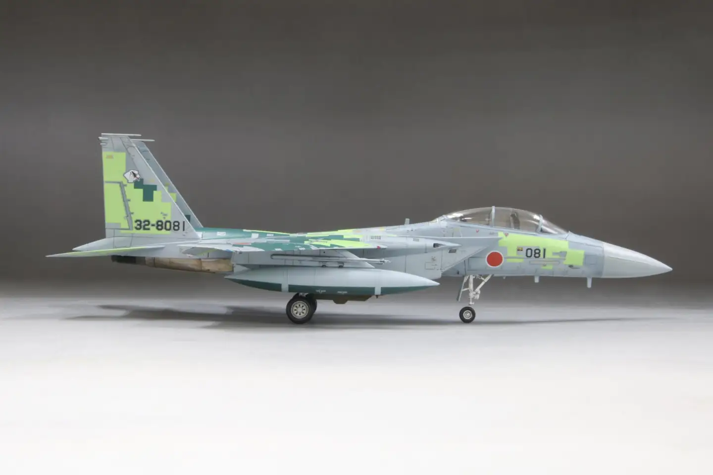 航空自衛隊 F-15DJ アグレッサー　[デジタル迷彩 緑]