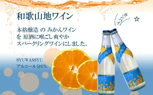 有田みかんスパークリングワインとリキュールギフト（B1060-1）