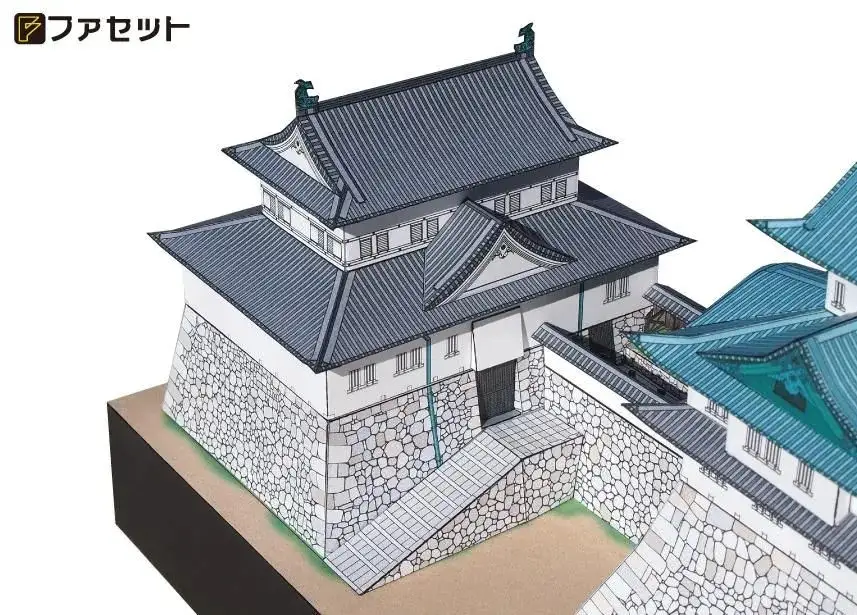 1249 復元 幕末 名古屋城ペーパークラフト