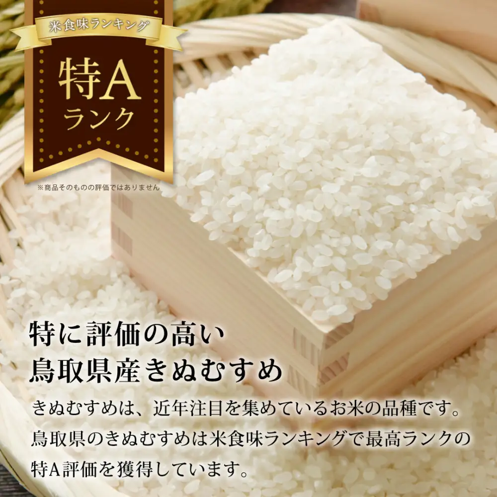 【令和8年度産】因幡の白兎米 きぬむすめ 精米済 20kg ( 5kg×4袋 )