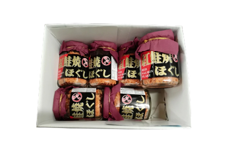 紅鮭焼きほぐし6本セット A-11024