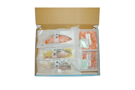 【北海道根室産】[鮭匠ふじい]鮭といくらの味覚尽くし B-42001