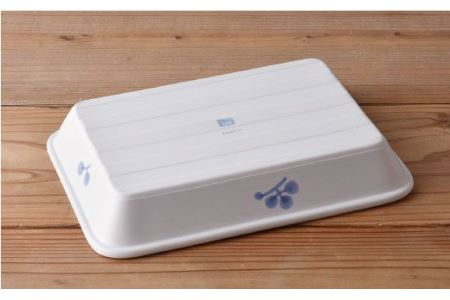 【波佐見焼】オーブンウェア 花唐草 長角トレー グラタン皿 食器 皿【光春窯】 [XD07] 波佐見焼