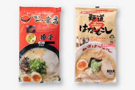 AA106.博多の行列ができる名店ラーメン6種×2（計12食セット）