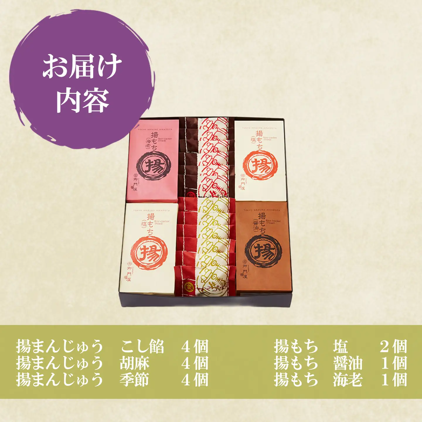 揚げまんじゅう 米菓 詰め合わせ 御門屋 饅頭