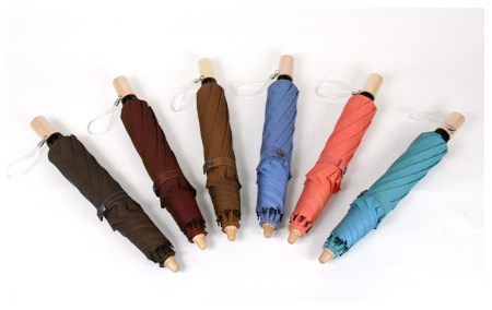 【晴雨兼用折りたたみ傘】 sea-sas シーサス(マリンブルー)  日傘 UVカット 