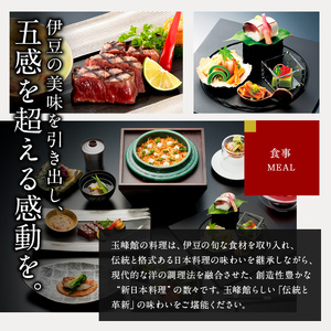 旅行 静岡県 宿泊補助券 玉峰館 6000円分 伊豆 温泉 宿泊 旅館 ホテル 宿 観光 国内旅行 家族 ファミリー カップル 一人旅 記念日 チケット 宿泊券 旅行券 券 ギフト券 施設利用券 静岡 河津 河津町