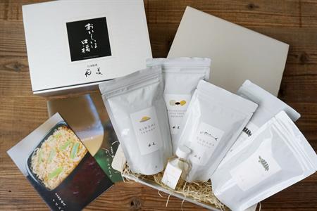 玄界灘の鰆(さわら)そぼろ寿司と佐賀県産すっぽんスープのセット 九州唐津の日本料理店 花菱からお届け ギフト