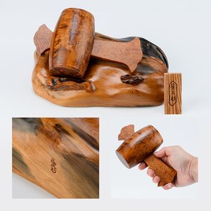 屋久杉で創った 福を呼ぶ打ち出の小槌(大) 高橋工芸 IB074-018 こづち 工芸品
