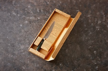 濃州正宗作 ダマスカス ペティナイフ