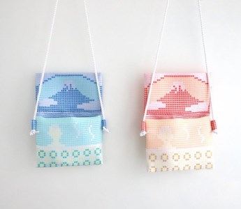 いい湯サコッシュ(男湯＆女湯) サコッシュ 