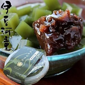 ところてんで作ったあんみつ カップ入り ６個 セット 伊豆河童 あんみつ 夏 涼菓 常温 心太 天草 こども おやつ スイーツ デザート 和菓子 ヘルシー ダイエット ローカロリー さっぱり 健康 美容 静岡 清水町