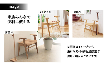 カリモク家具『スツール』CU1107 [1044] 無垢 家具 国産 イス オーク シンプル 高 級 ナチュラル 北欧 karimoku ダイニング リビング 玄関 エントランス インテリア シンプル ナチュラル 椅子 無垢材 [mt729]新生活