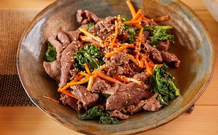 森のジビエ 鹿焼肉　あまから醤油　400g A-JJ-A22A