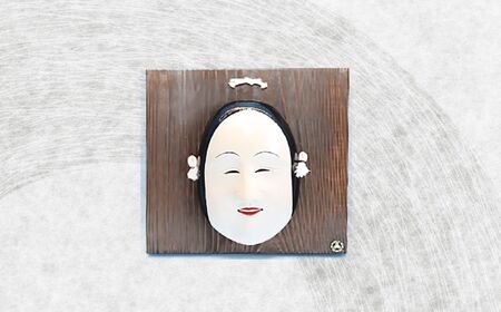(G912) 能面 天細女命 高千 穂 高千穂神楽面（天鈿女命・塗り） 神楽 神楽面 夜神楽 伝統 伝統工芸品