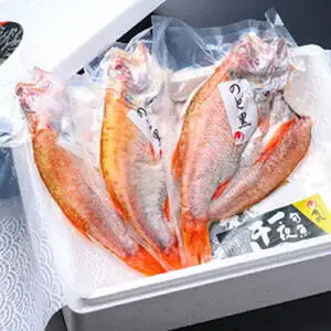 【先行予約】【海鮮の匠 魚政】のどぐろ一夜干し（ノドグロ、のど黒、アカムツ）450g級使用 3尾セット 海鮮 魚介 魚介類 のどぐろ アカムツ 一夜干し 450g 3尾 セット やわらかい 冷凍 日本海産 天然塩 干物 脂のり 焼き魚 高級魚 干もの 凝縮 塩焼き 煮付け 日本海 京都 個包装 魚政 送料無料
