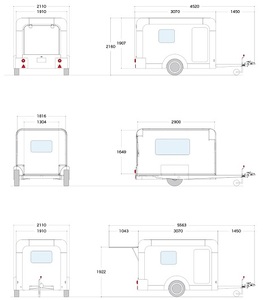 キャンピングトレーラー X-cabin300 スペシャル パッケージ / ふるさと納税 車 アルミボディ 癒し オシャレ空間 キャンプ BBQ ピッツバーグ アウトドア スチール ワークス 送料無料