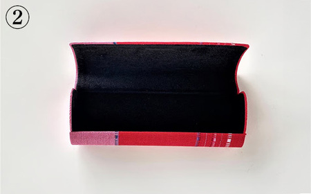 ＜機織工房しよん＞メガネケース - 手織り ハンドメイド 手仕事 伝統技法 メンズ レディース 生活雑貨 眼鏡 収納 めがね  沖縄県 八重瀬町