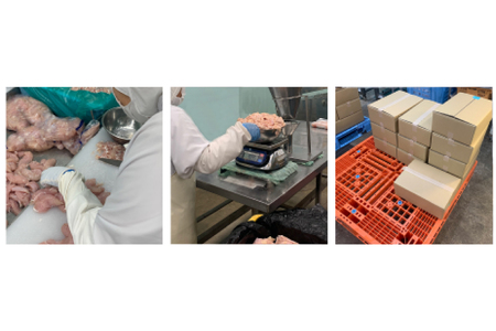 鶏肉 むね肉 宮崎県産 若鶏むね肉 1kg 6p 計6kg [九州児湯フーズ 宮崎県 美郷町 31ai0025]