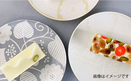 【波佐見焼】フロールブランシュ 15cm プレート 5枚セット 食器 皿 【西山】【NISHIYAMAJAPAN】 [CB56]  波佐見焼