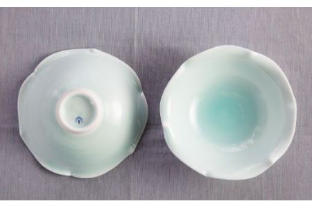【波佐見焼】青磁 小鉢 揃 食器 皿 【西海陶器】 [OA105] 波佐見焼