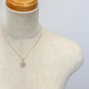 甲府市発 k18イエローゴールド ダイヤモンドペンダント 1ct [PP-2737YG]