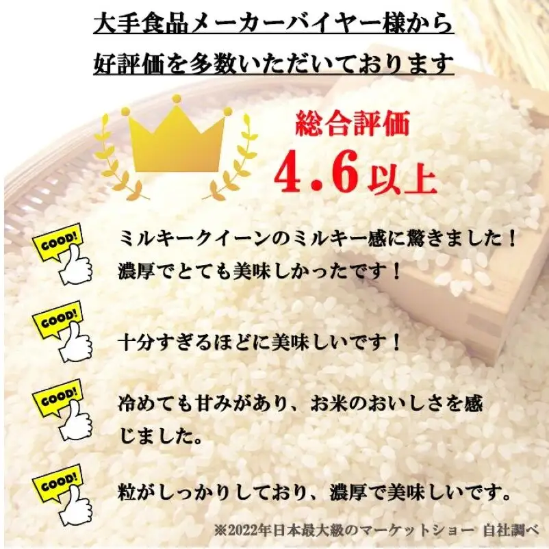 ミルキークイーン 玄米 5kg 令和8年産 米 お米 5キロ 産地直送 こめ コメ おこめ 送料無料 長野 長野県 長野県産 小諸 小諸市