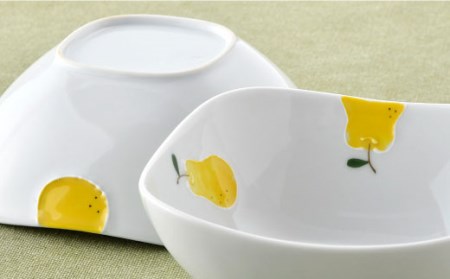 【陶器市特集】【波佐見焼】ラフランス 正角 ボウル 5点セット 食器 皿 【松幸陶芸】 [HB28] 波佐見焼