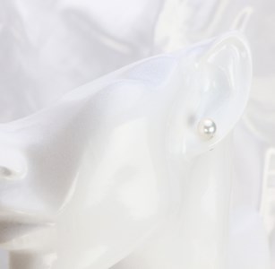 565　Pt900　あこや本真珠　8.0mmup　K18・アレルギー対応チタンピアス　SVイヤリングに変更可能