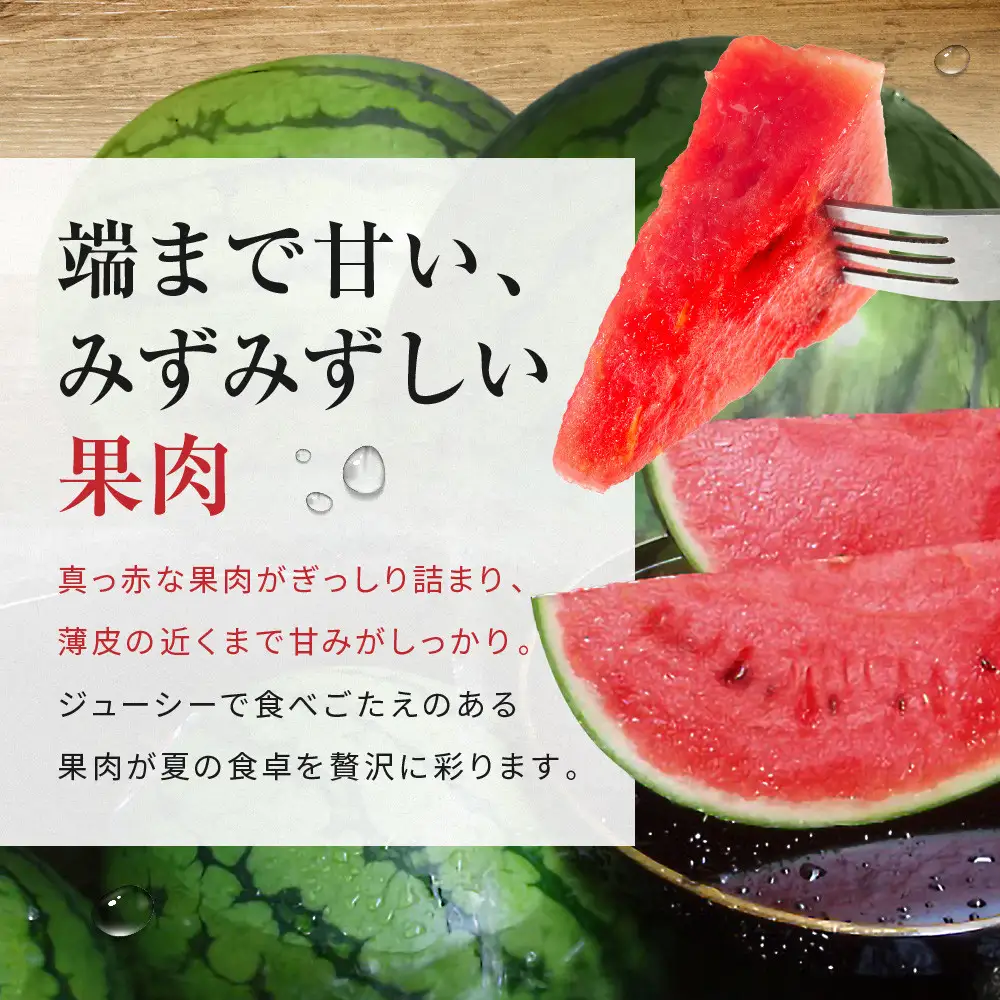 先行予約【高級】八色原すいか小玉２玉【2026年7月中旬発送】【お届け日時指定不可】