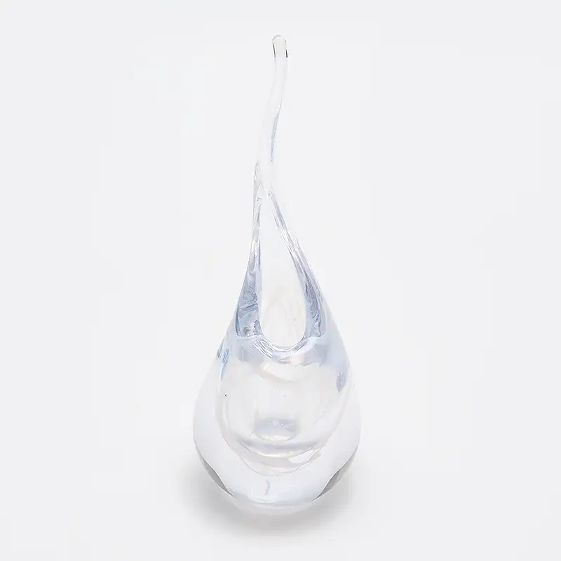 ＜ガラス作家 橋本倫礼＞花器「生い立つ」 硝子 ガラス 花器 花瓶 橋本倫礼 贈り物 ギフト F6L-1245