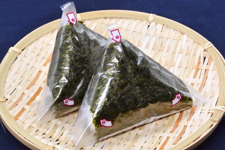 DE293 いつでもパリパリ！フィルム入りおむすび用焼のり（8個分）×2袋
