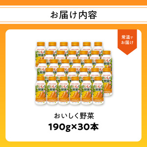 大分産おいしく野菜　190ｇ×30本 I02057