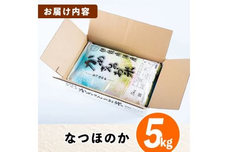 Z9-02 かめさんのお米(5kg・なつほのか) 伊佐米 米 コメ 白米 精米 ごはん ご飯 ナツホノカ 5kg 【Farm-K】