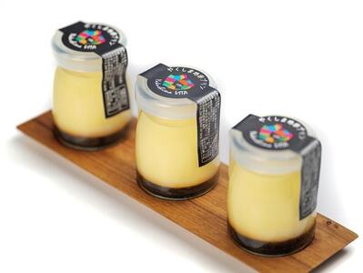 【数量限定】やくしま地卵冷凍プリン 6個セット