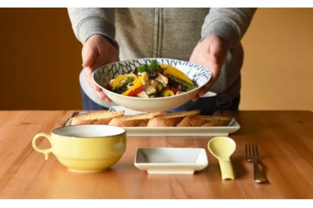 【波佐見焼】natural69 カレーパスタ皿 2枚セット フラバーホワイト／フルージュ 食器 カレー皿 皿 パスタ皿 波佐見焼 [QA17] 波佐見焼 九州 