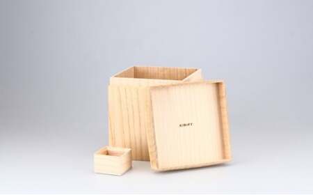 米びつ RICE STOCKER ライスストッカー 5kg KIRIFT キリフト 総国産桐使用 天然蜜蝋仕上げ SDGs製品 キッチン キッチン用品 お米 保存容器 桐箱 収納 収納ケース 工芸品 工芸 民芸品 インテリア おしゃれ 木製 木箱 米櫃 一合枡 富山県 富山  FAD-0528