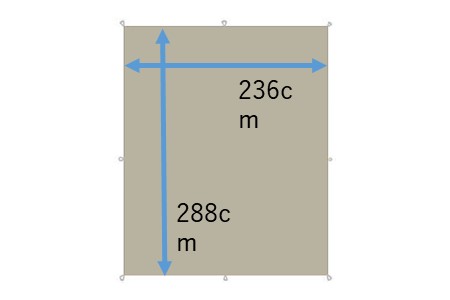 oxtos CORDURA レクタタープ グレージュ 【 タープ 】