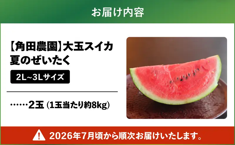 【 高糖度 】三浦 の 大玉 スイカ 2玉【 露地栽培 】 M072-001-02 【 期間限定 】 果物 すいか