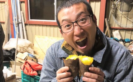 【定期便】北海道産さつまいも「由栗いも」4kg×2回