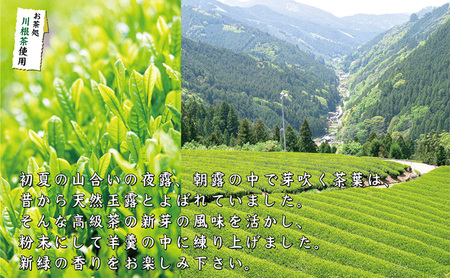 栗入りお茶羊羹5個袋×4個　箱入り 和菓子 ようかん 