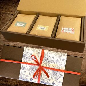 ブレンドコーヒー【粉】200g×3種セット 箱入り | コーヒー 珈琲 八ヶ岳珈琲工房テーブルランド
