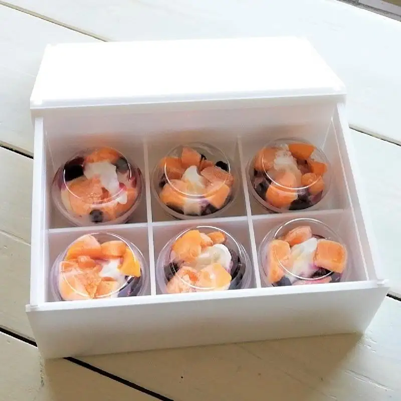 【もりのふうオリジナル】西都産マンゴーとブルーベリーソースのアイス（130ml×6個）＜41-1a＞