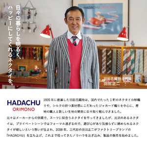 HADACHU シルク蝶ネクタイ(CTM-138)  ネクタイ 高級 ファッション シルク 