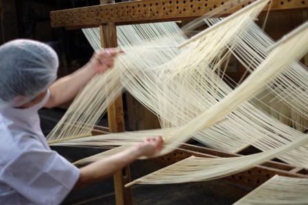 【平野製麺所】淡路島手延べ麺お味見セット（淡路糸、国産原料100％使用手延べそうめん）
