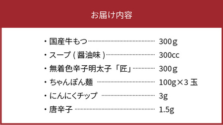 海千 博多明太もつ鍋（3人前）_TKS1502