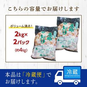 恵那どり手羽元 計4kg F4N-0447