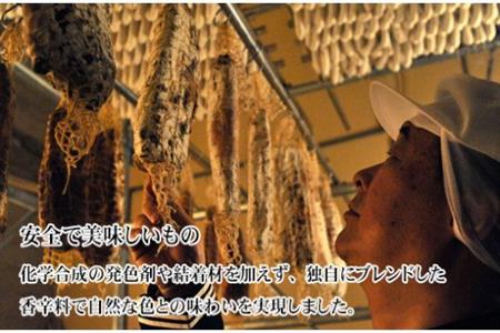 白カビの力で1カ月熟成させた希少な絶品サラミ【冷凍】幻の鉄道トンネルで長期熟成